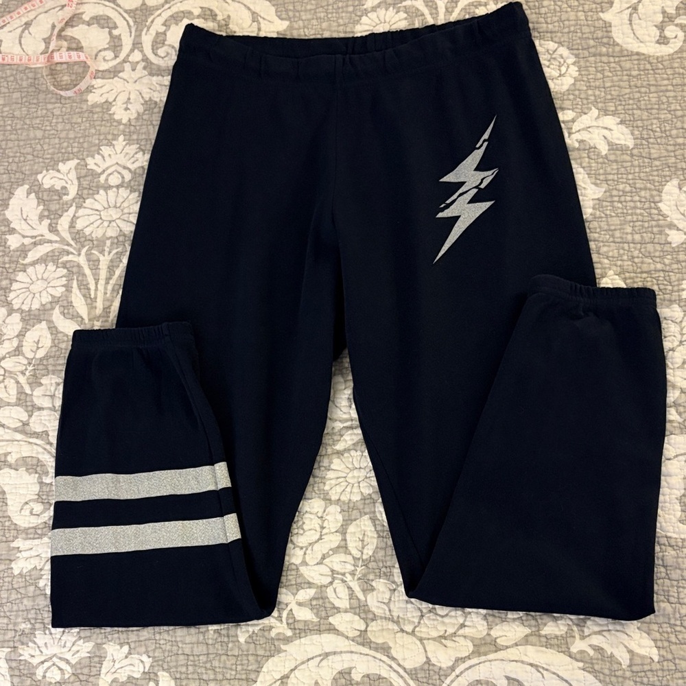 Lauren Moshi Bolt Joggers ~ Size Medium ~ Color Navy